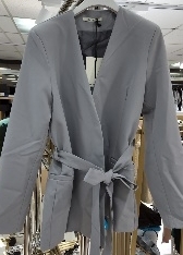【T】Le Strange 灰色無領束腰西装