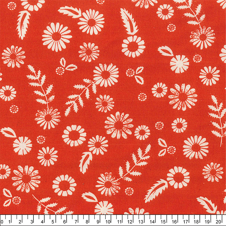 (per shaku) Imported cotton fabric R2302-027