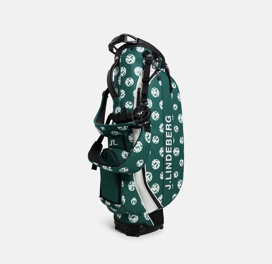 4M/JL正品/  JLINDEBERG PLAY PRINT GOLF STAND BAG/2023新款高爾夫球袋/腳架型球袋