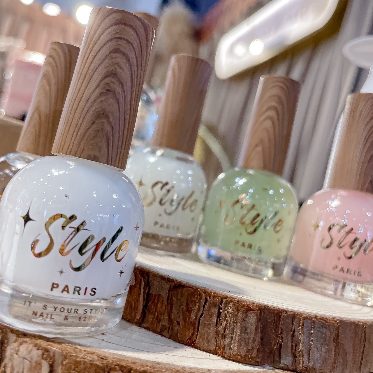 美展優惠🌼STYLE巴黎玻璃瓶保養系列【雷公根、玻尿酸美白露、硬甲油、指緣軟化劑】