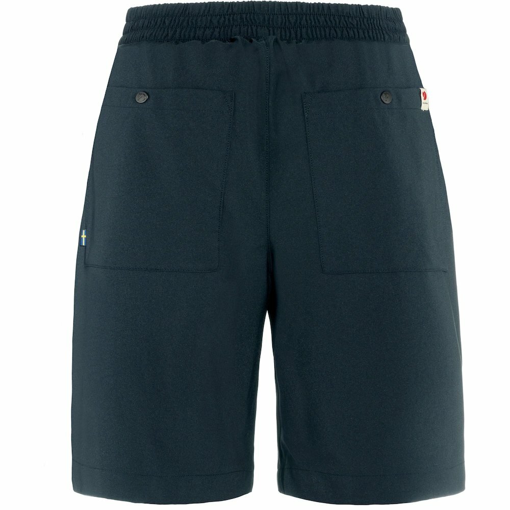 Fjallraven 瑞典北極狐 / 小狐狸 High Coast Shade Shorts W 女款 快乾彈性短褲 休閒健行短褲 F87097-555 暗深藍 [HappyOutdoor]