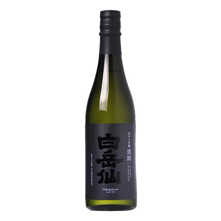 白岳仙 純米大吟醸 黒鉄 720ml