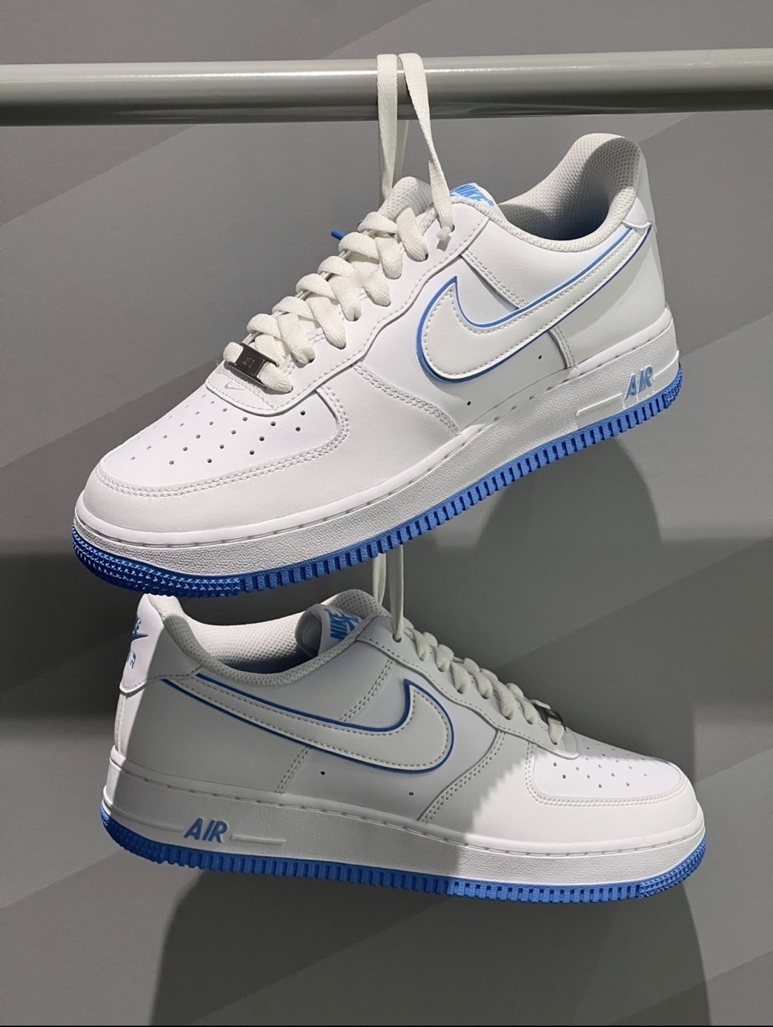 NIKE AIR FORCE 1 '07 大學藍邊線勾勾(DV0788101)