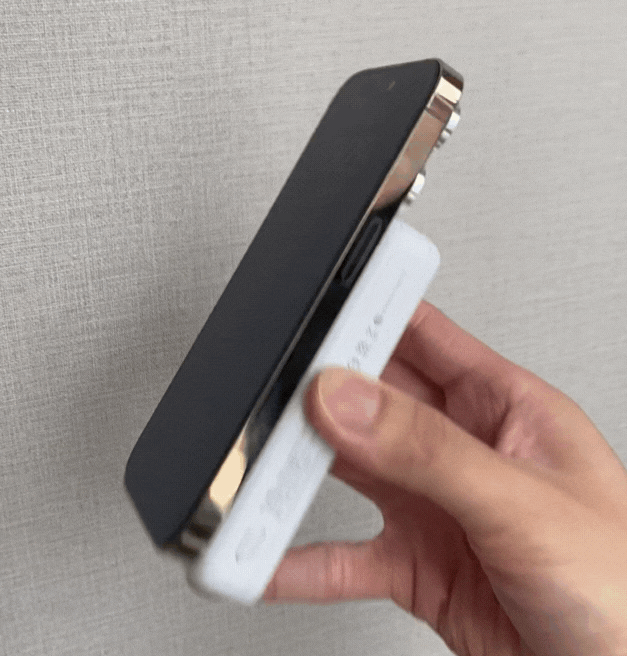 Blac MagSafe 磁吸無線行動電源 吸力測試