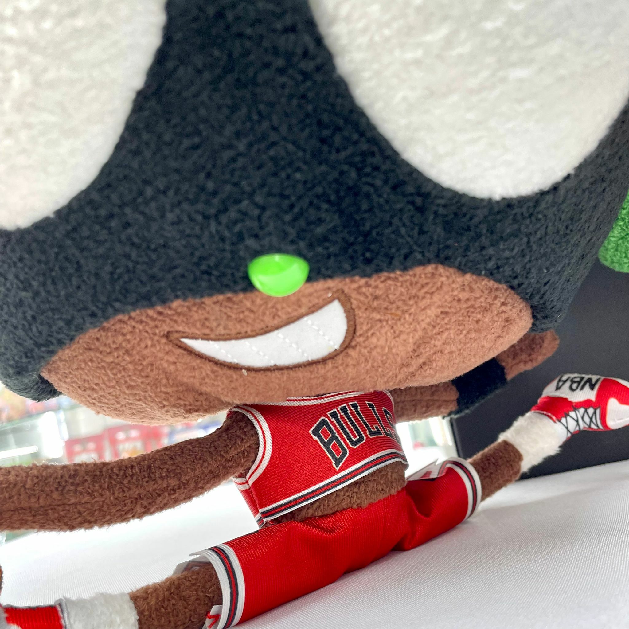 (SET B)Set of 2 Edgar Plans x NBA 75th Bulls & Boston Plush Doll (Limited Edition)