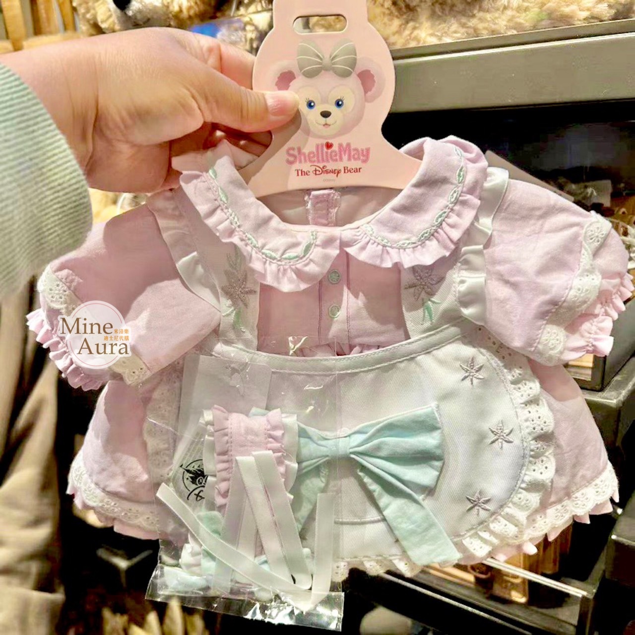 雪莉玫 ShellieMay 田園 蝴蝶結 蘿莉風 造型服裝 套裝 (無娃娃) -上海迪士尼樂園