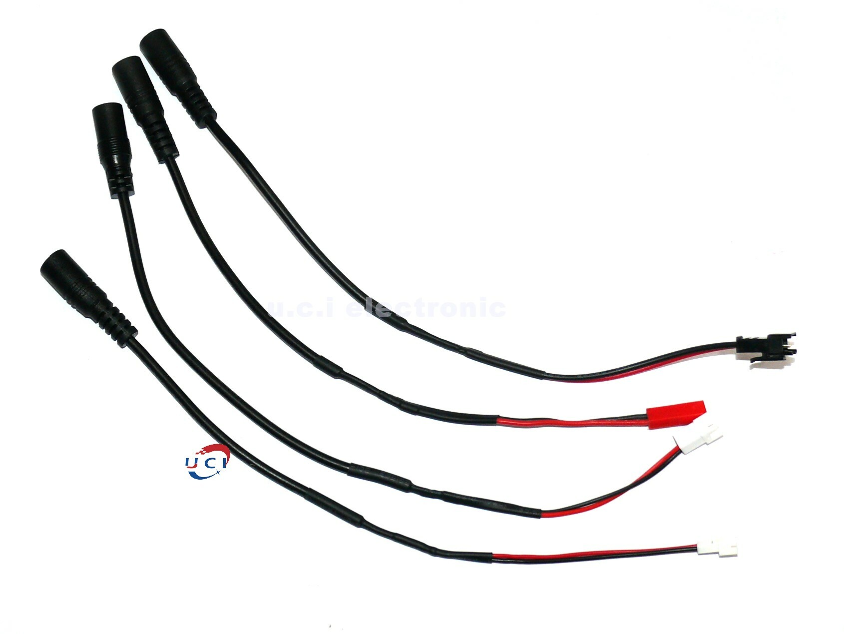 【UCI電子】(K-3) 鋰電池充電對接線DC5.5母頭轉XH2.54母頭ph2.0 JST SM母座轉換線