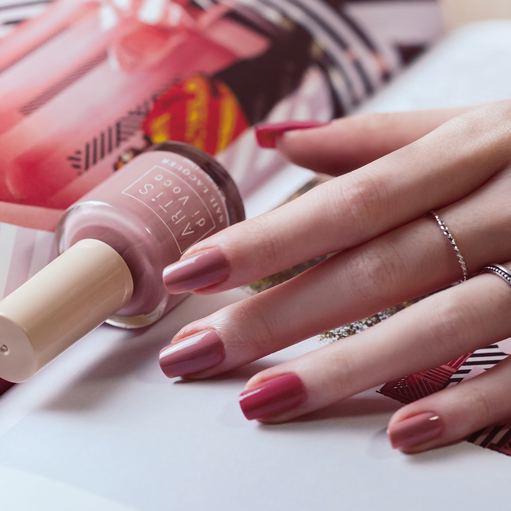 ARTiS di Voce 彩色指甲油 VM06 粉色際遇