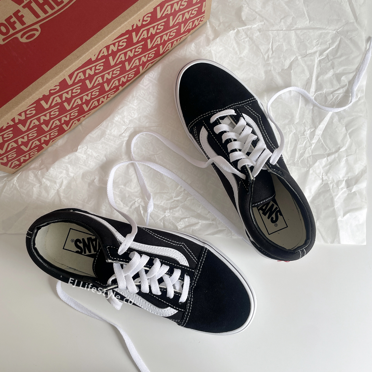 VANS OLD SKOOL 黑白 麂皮 經典款 VN000D3HY28 / 調貨