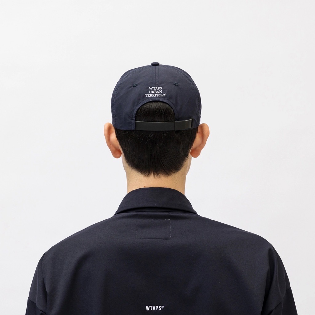 2023SS WTAPS T-6H 01 CAP NYLON TUSSAH LEAGUE WT LOGO 帽子