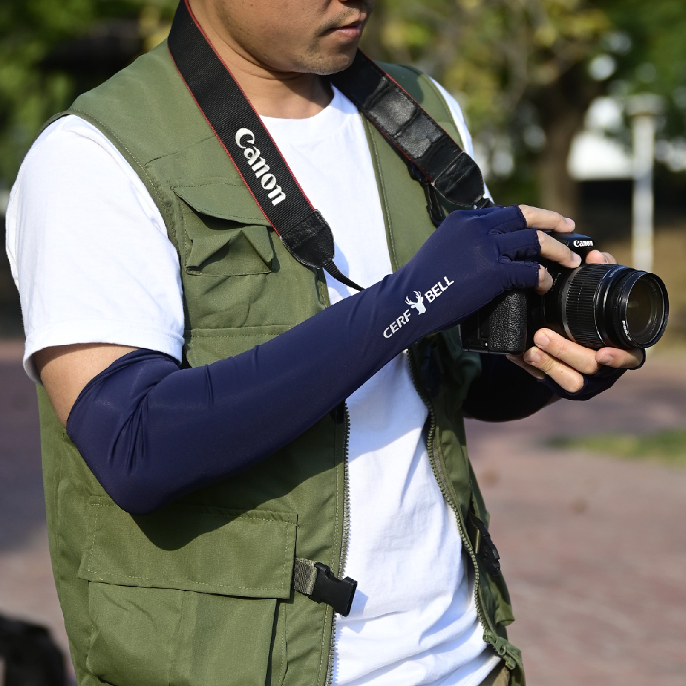 【肌涼】半指涼感運動袖套丨7AC0014