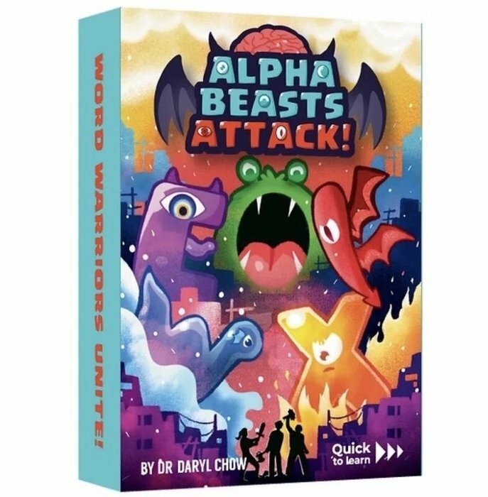 進擊的字母怪獸 Alpha Beasts Attack 附繁體中文說明書