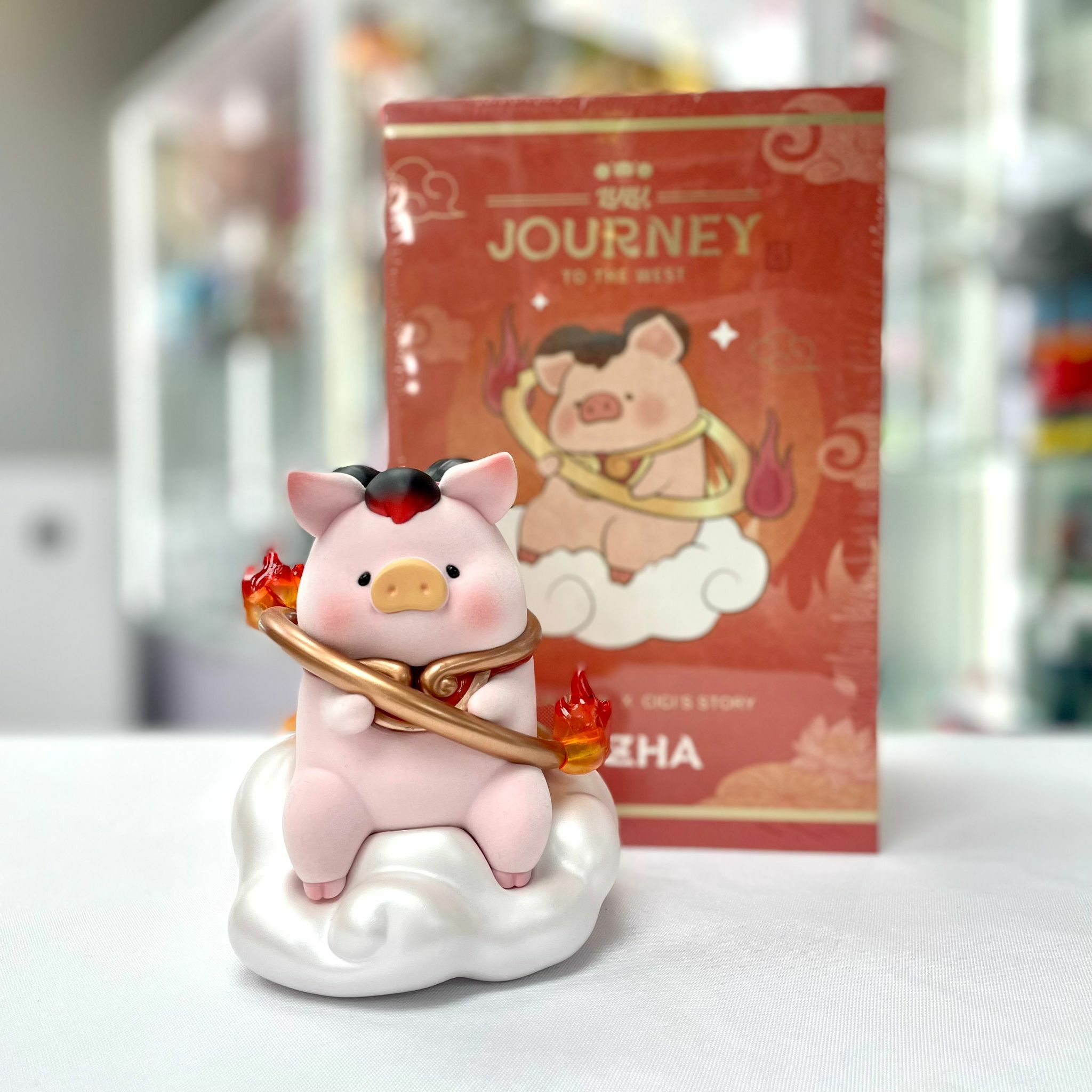 (OPEN BOX)LuLu 玩轉西遊系列  XL LuLu 哪吒 罐頭豬 LuLu