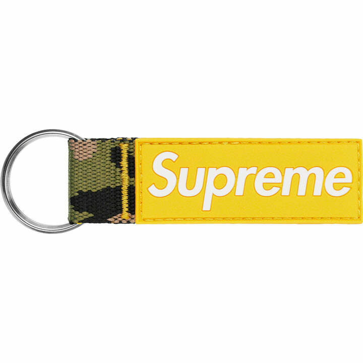 Supreme 23ss Webbing Keychain 緑 - 小物