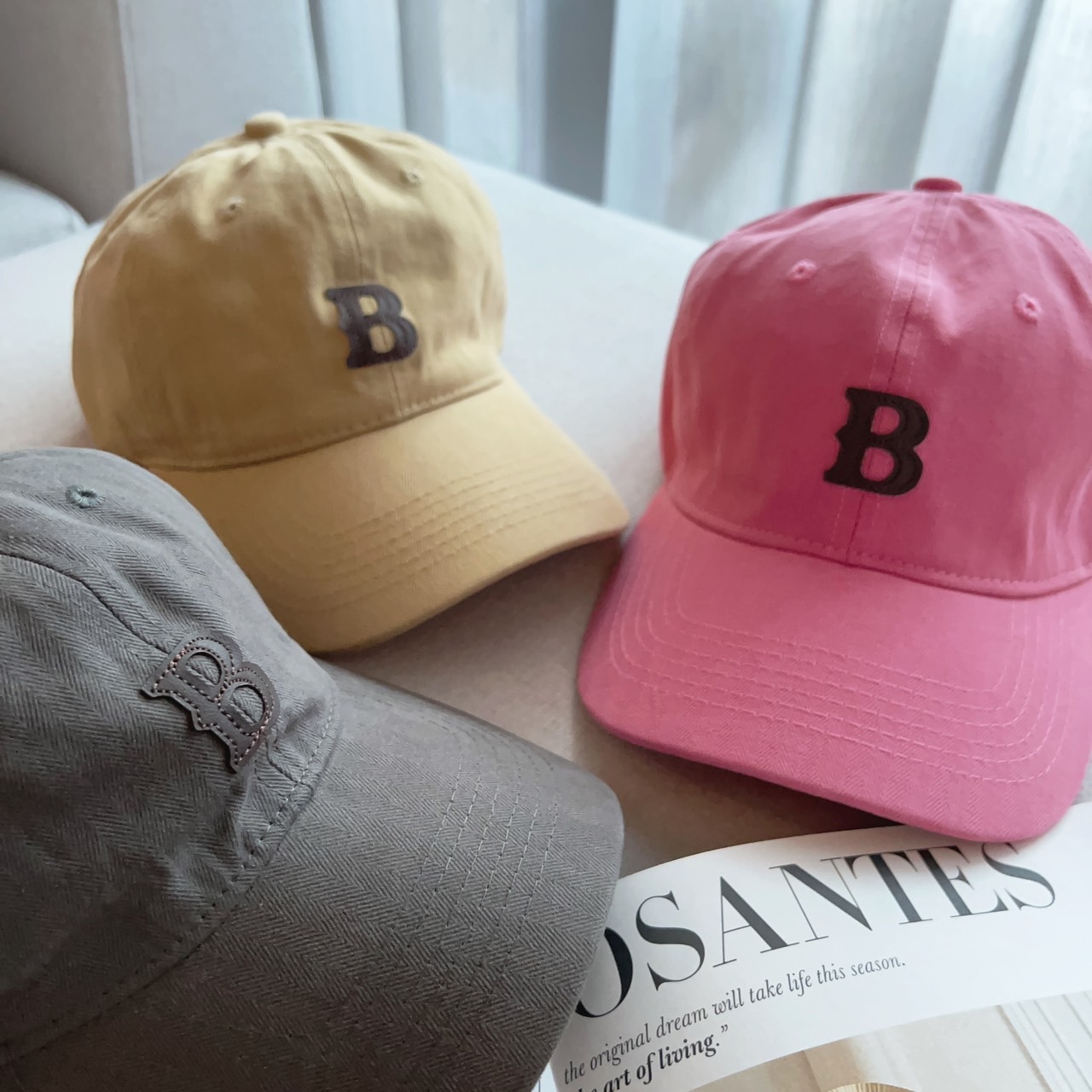 皮標B老帽/四色