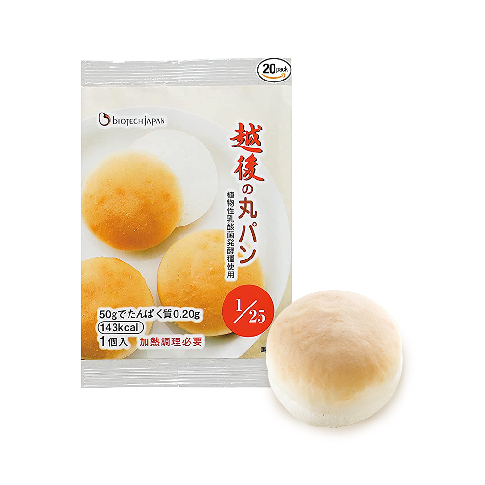 乳酸發酵低蛋白圓麵包