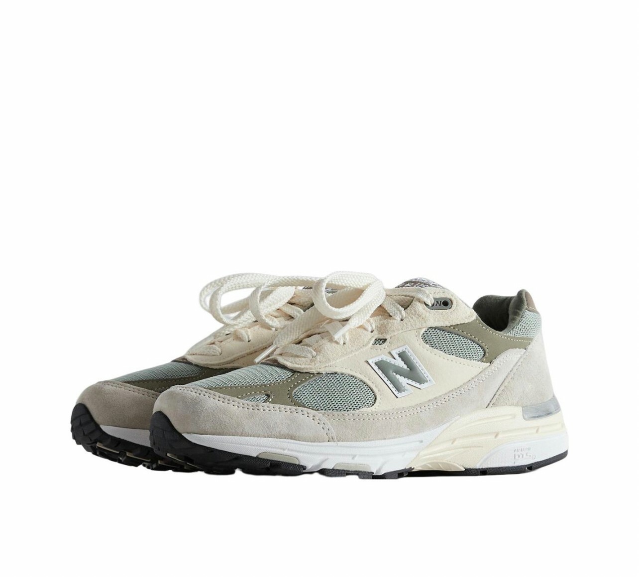 代購 New Balance 990 x KITH spring101 復古跑步鞋 休閒鞋 灰綠 APR-