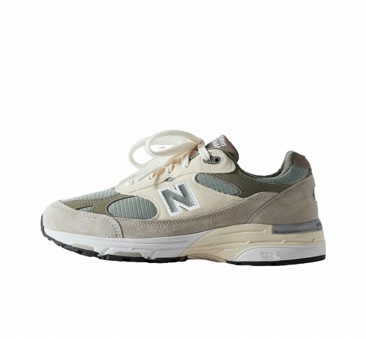 代購 New Balance 990 x KITH spring101 復古跑步鞋 休閒鞋 灰綠 APR-