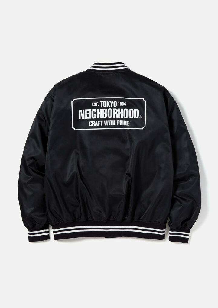 2023SS NEIGHBORHOOD BASEBALL JACKET NBHD 棒球外套現貨