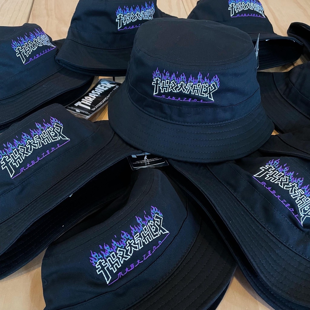 ☆ETW☆【EASY TO WEAR】THRASHER 日線 GODZILLA Charred 日文 哥吉拉 漁夫帽