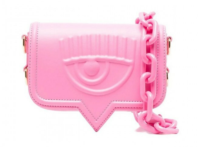 [S] CHIARA FERRAGNI 74SB4BA2 ZS517424 EYELIKE CROSSBODY BAG,PINK, 8052672353955 (SCF205)