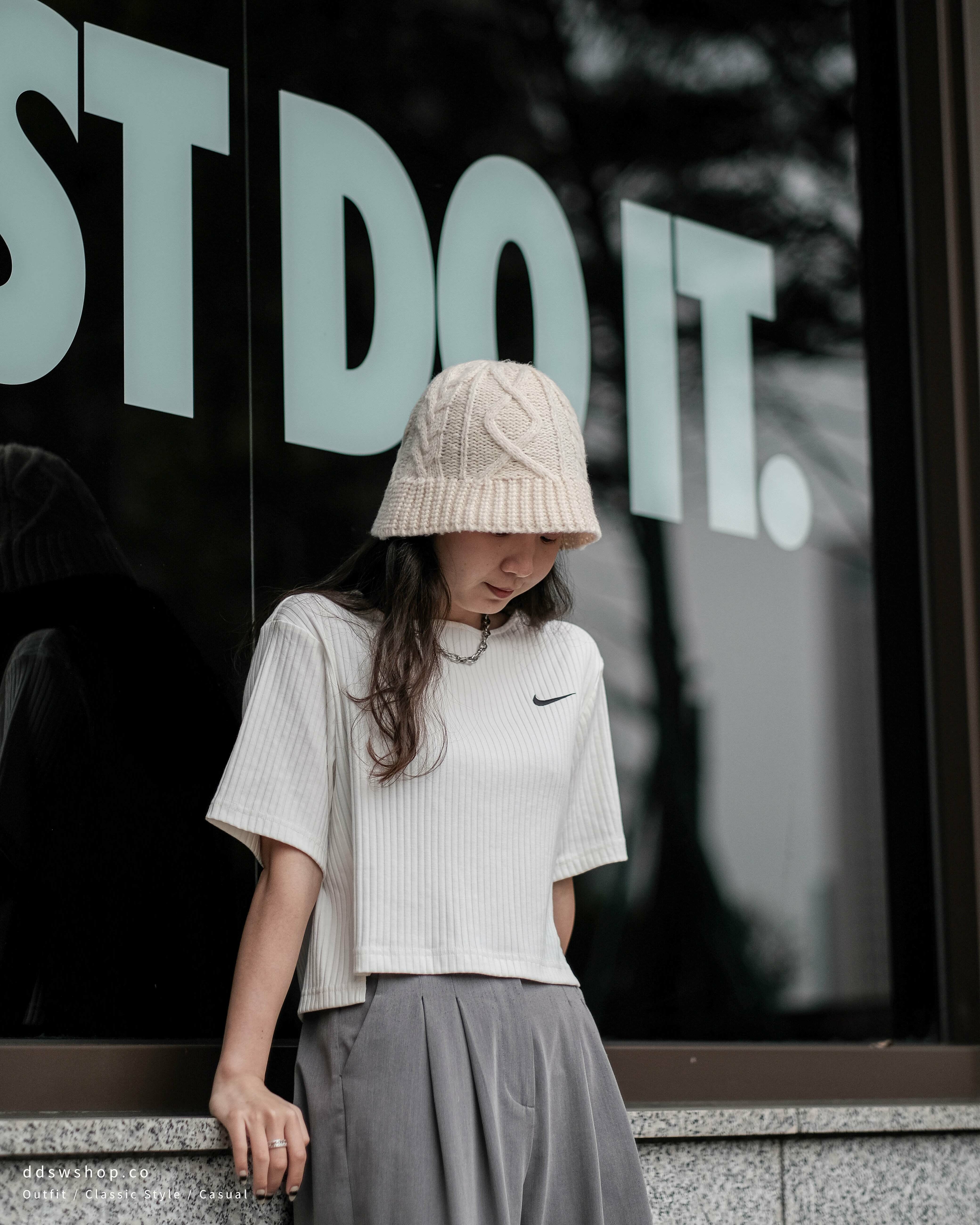 Nike NSW Rib Suit 螺紋套裝 短版上衣 開叉長裙 刺繡Logo 短袖黑 DV7871-010 短袖白 DV7871-133 裙 DV7957-010