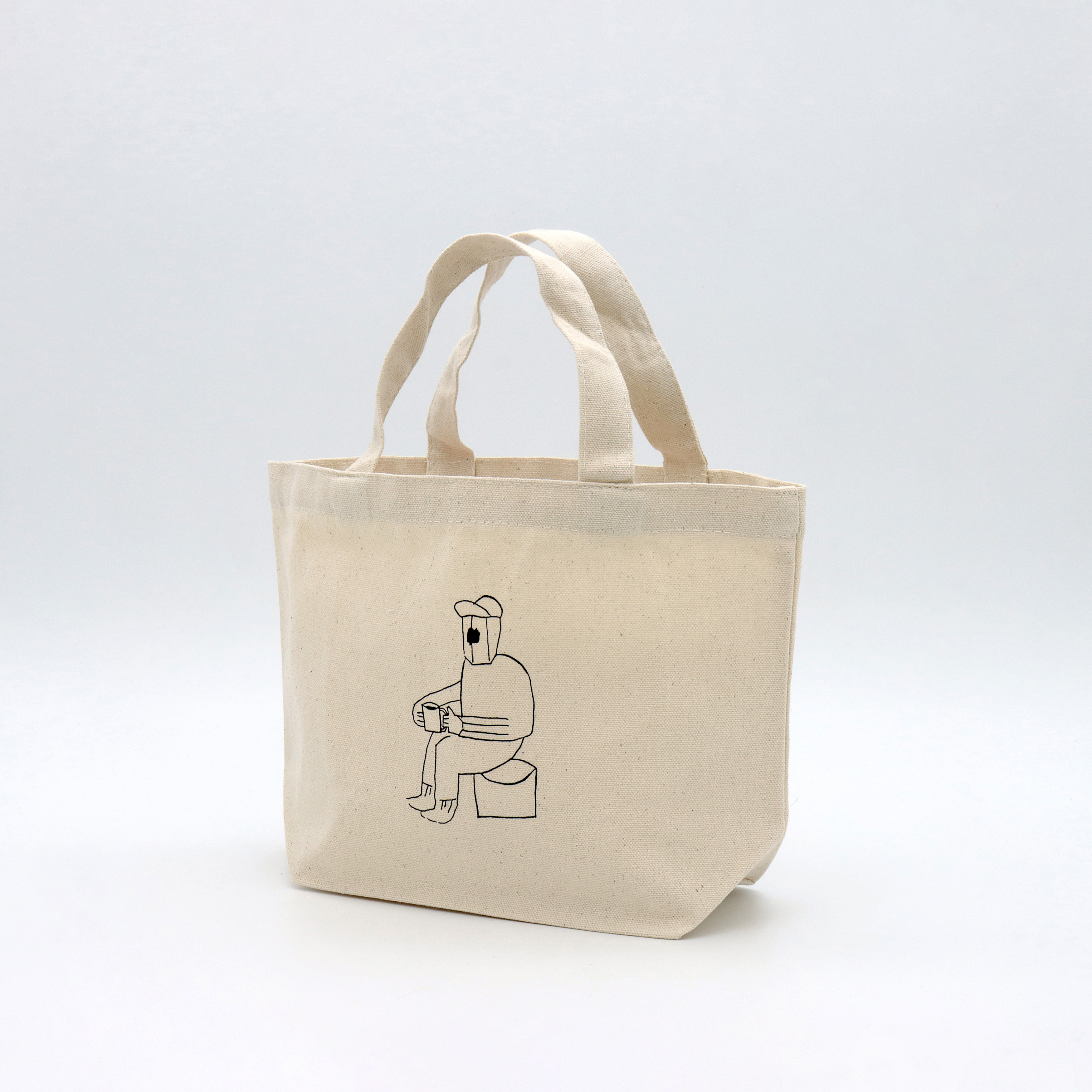 【6かく珈琲】品牌棉質帆布袋