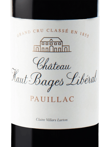 Chateau Haut Bages Liberal 2017 (WS93)