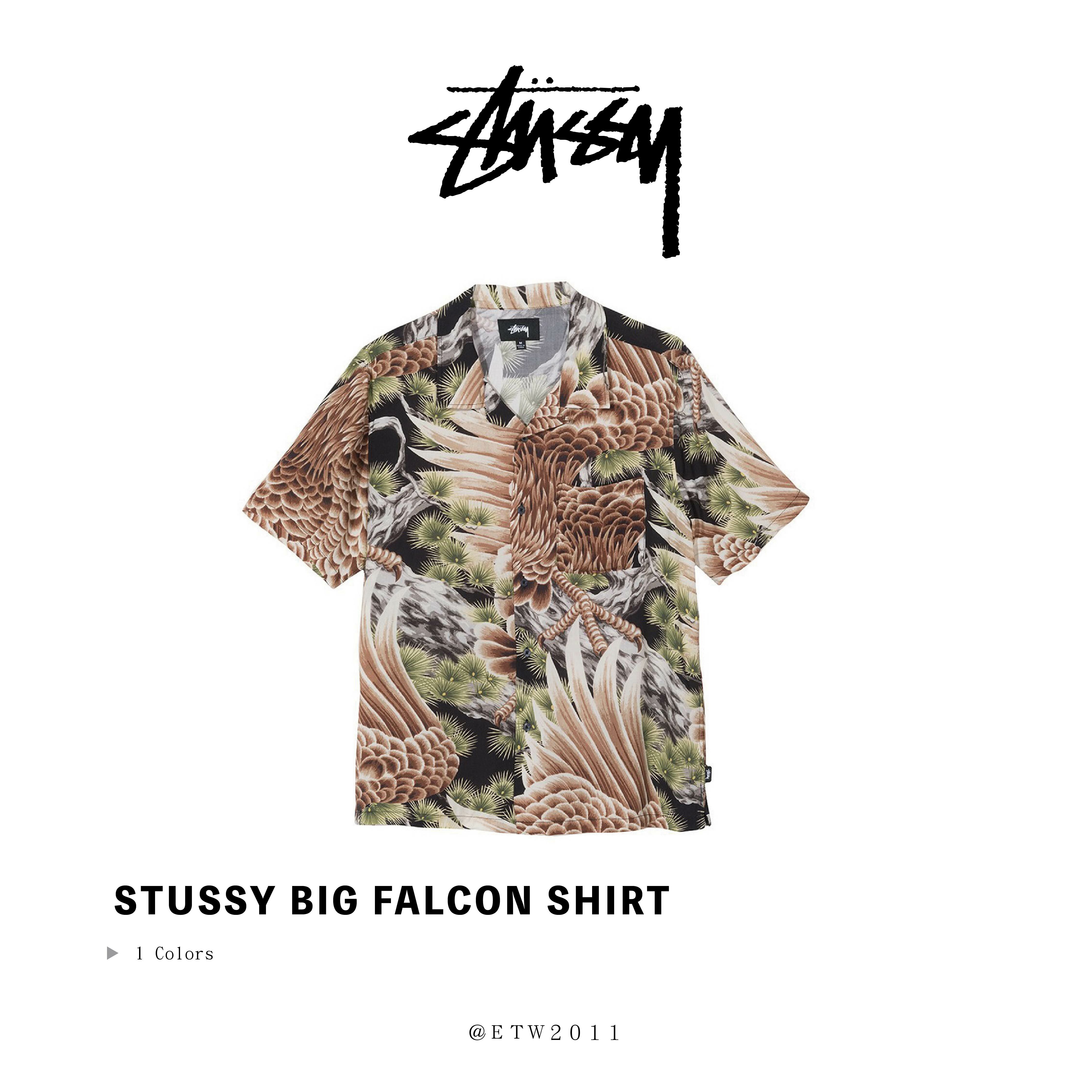 Stussy big discount falcon shirt