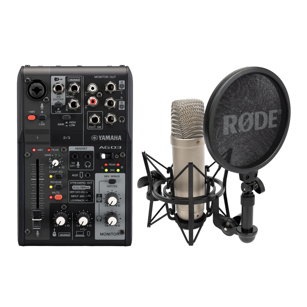 RODE NT1-A /  AG03MK2 Bundle