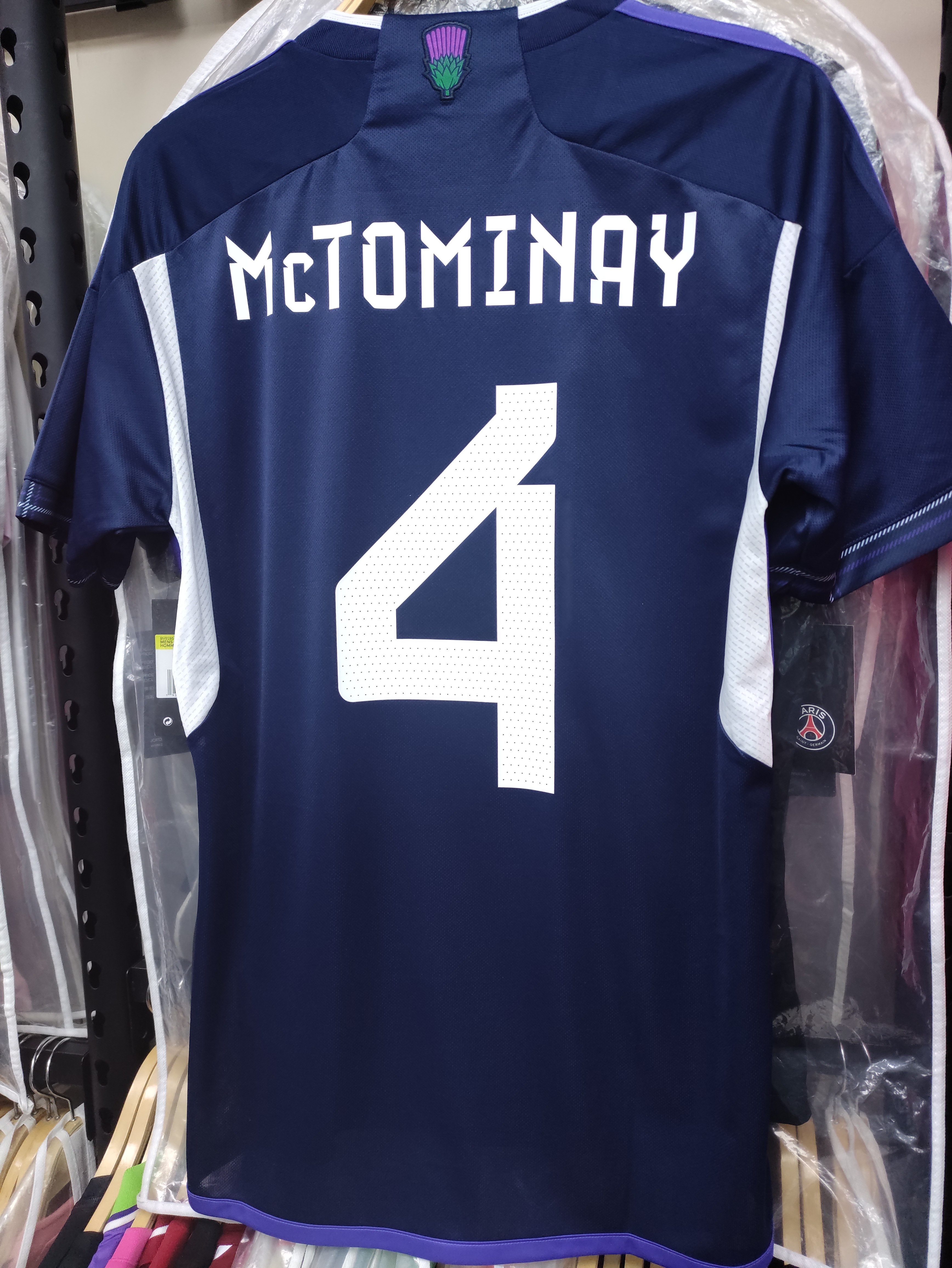 22-23蘇格蘭國家隊主場球衣