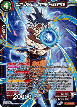 BT14-005 Son Goku, Divine Presence