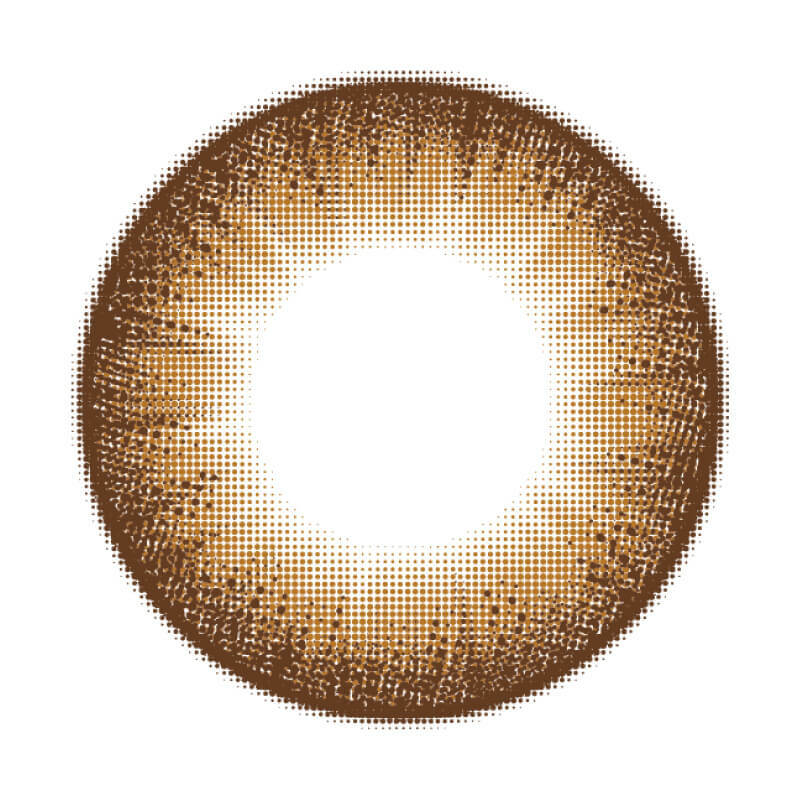 Majette 1Day Color Contact Lens 每日即棄有色隱形眼鏡 10片 Miss Brown