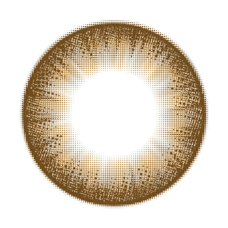 Majette 1Day Color Contact Lens 每日即棄有色隱形眼鏡 10片 Majestic Brown