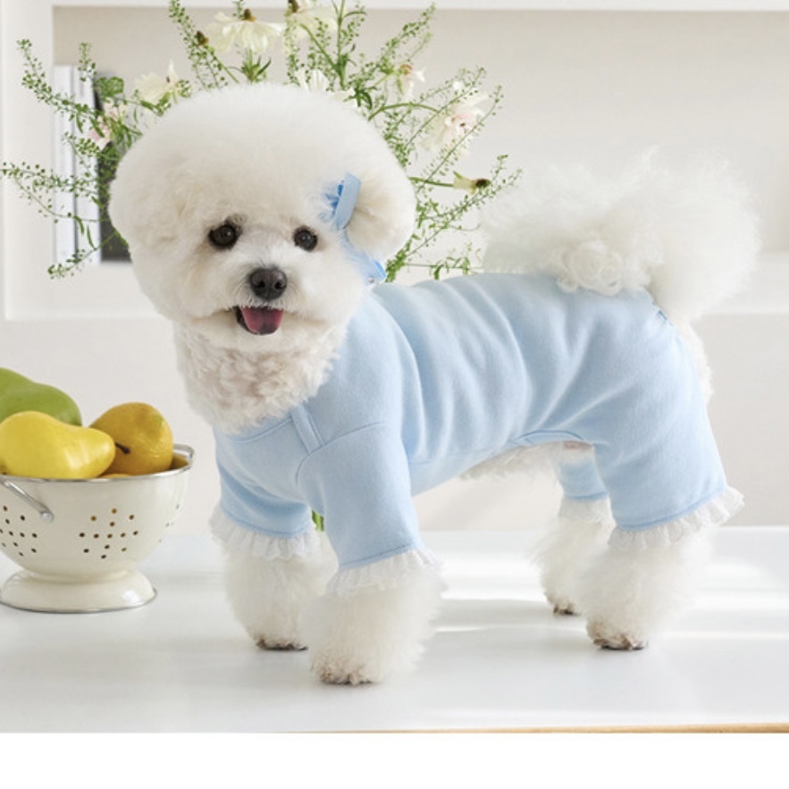 Mellow粉系寶寶連身衣-粉嫩藍- It’s sunny outside