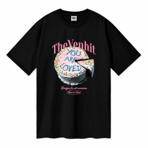 VENHIT - LOVED CAKE TEE 5 COLORS