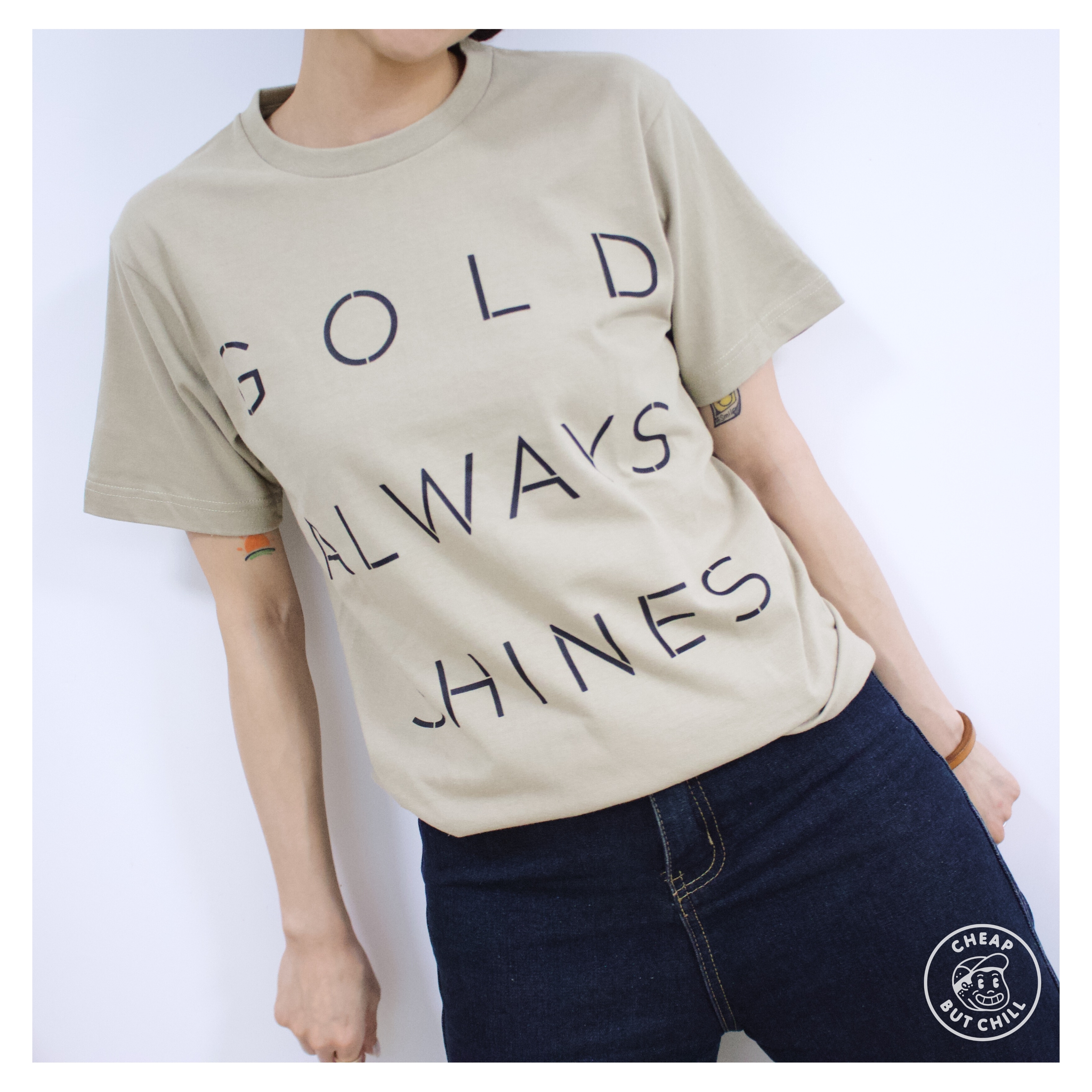 SOLD OUT ❞ Gold Always Shines TEE