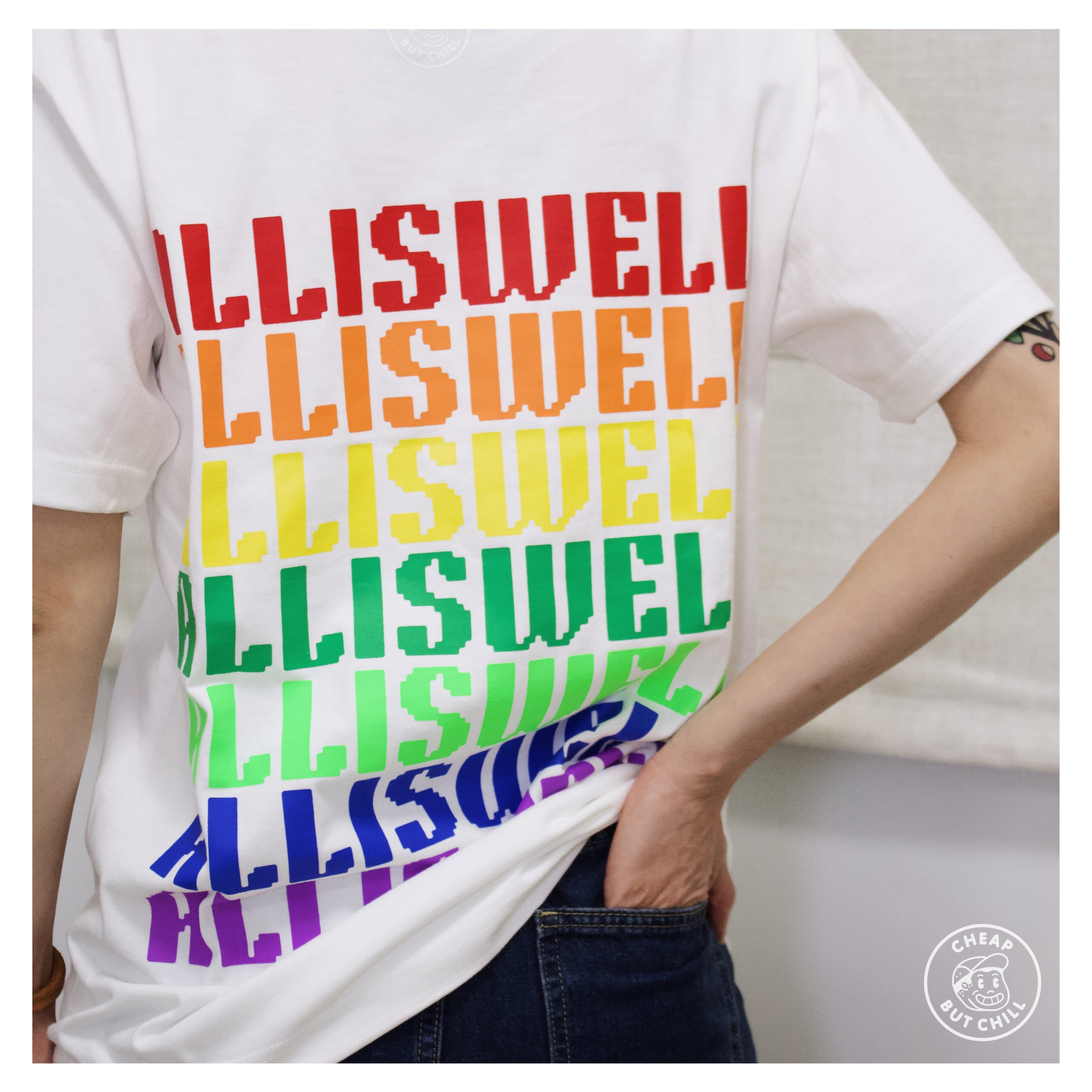 SOLD OUT ✦ CheapbutChill All is Well Tee (三色入)
