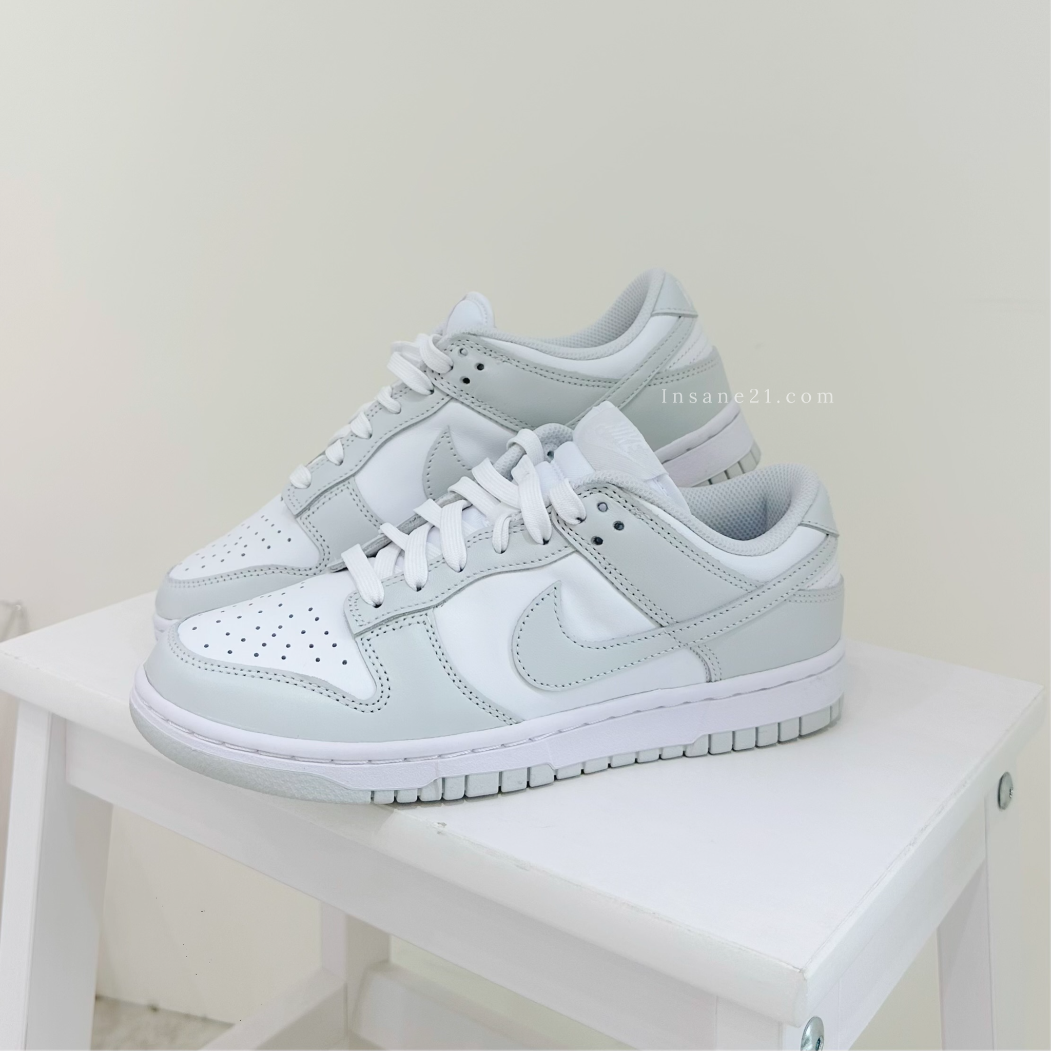 NIKE DUNK LOW PHOTON DUST 灰白 女鞋 休閒鞋 淺灰 百搭 DD1503-103