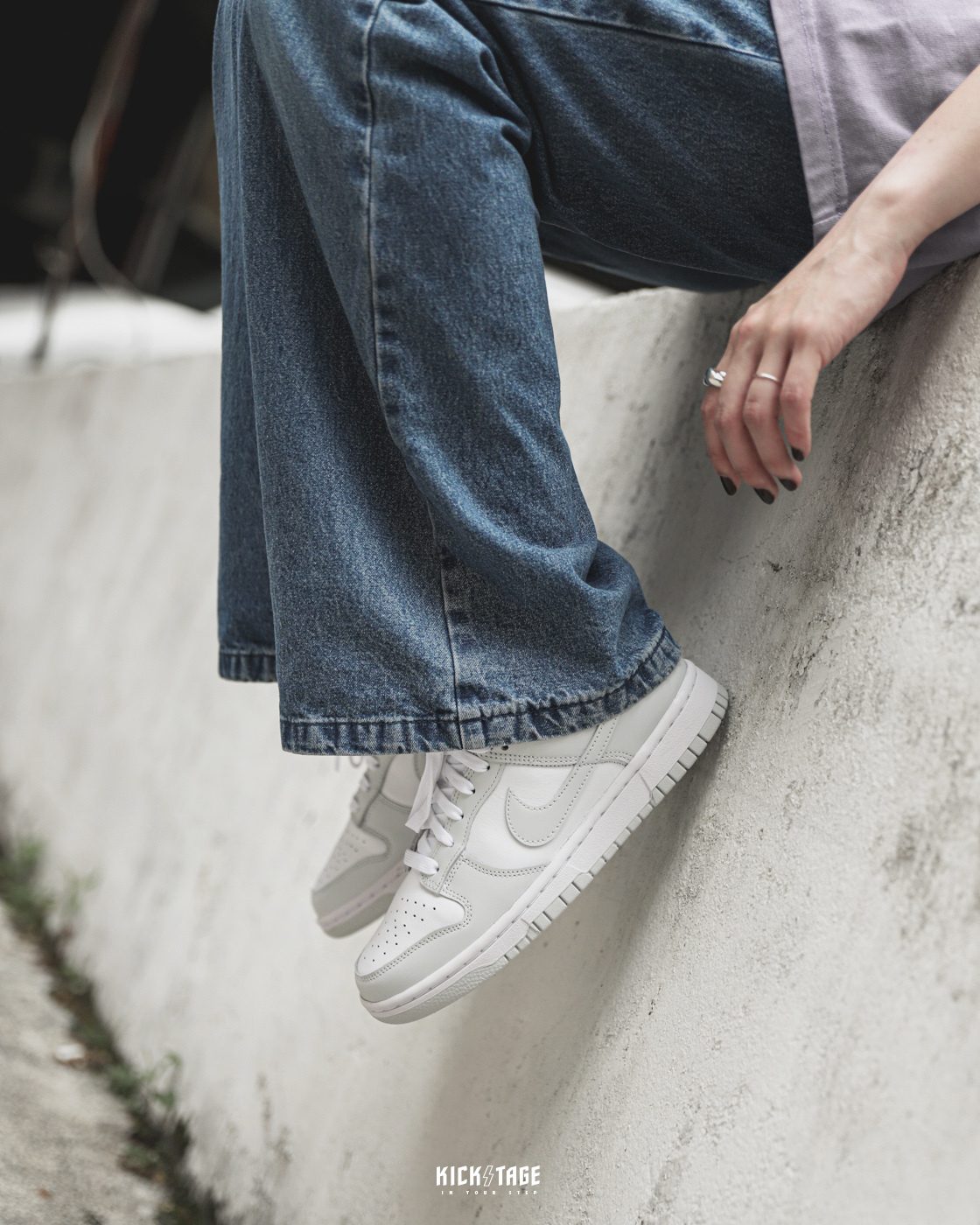 女鞋 NIKE DUNK LOW Photon Dust 白灰 休閒鞋【DD1503-103】