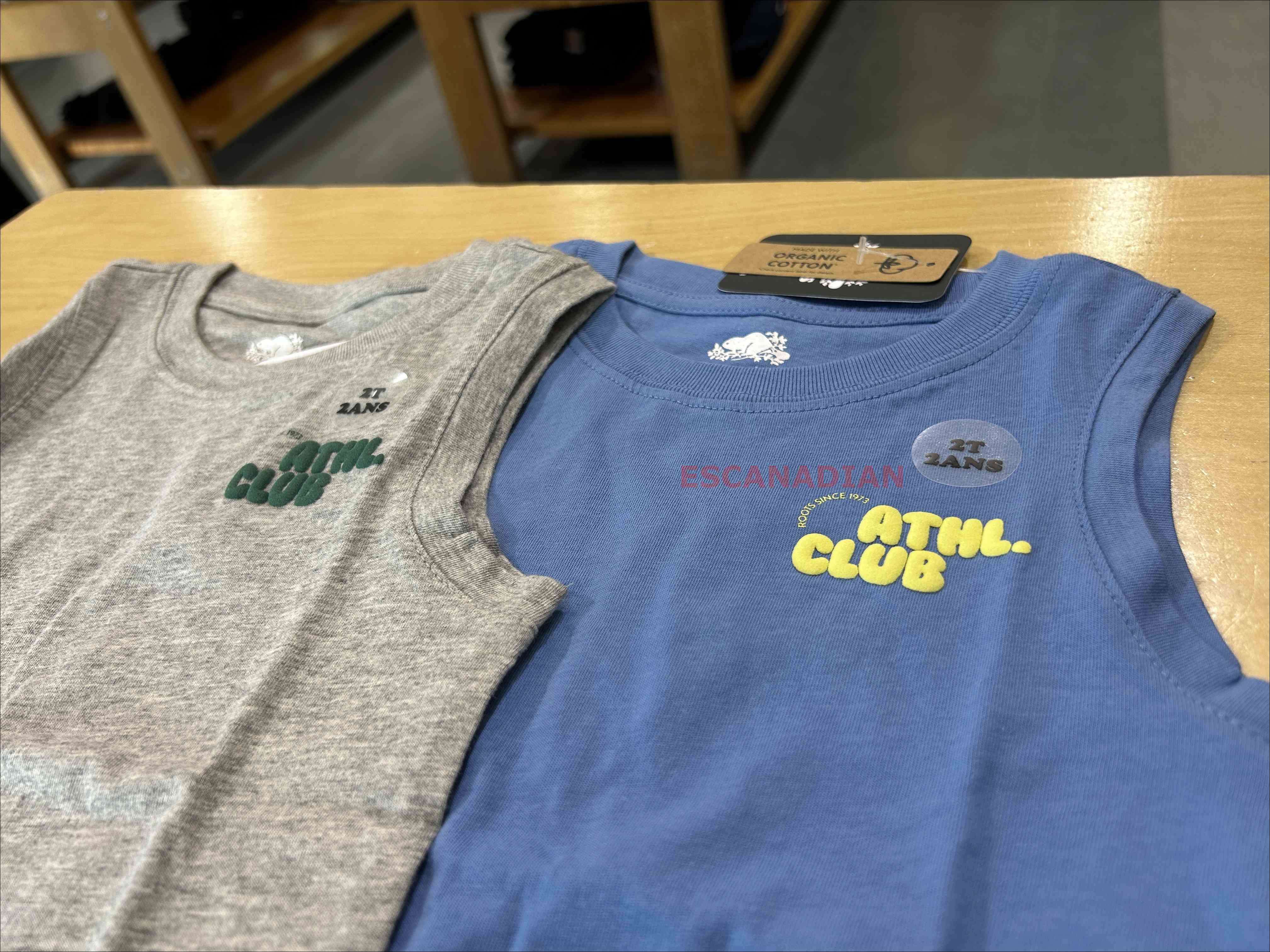 ROOTS 小男童 立體小字樣 背心 (2色)