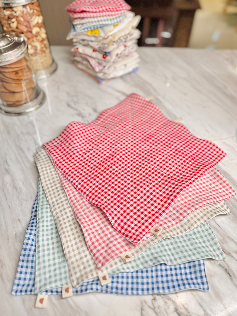 (金老佛爺廚房)格紋系列抹布 [ 5款 / 大,小 ]