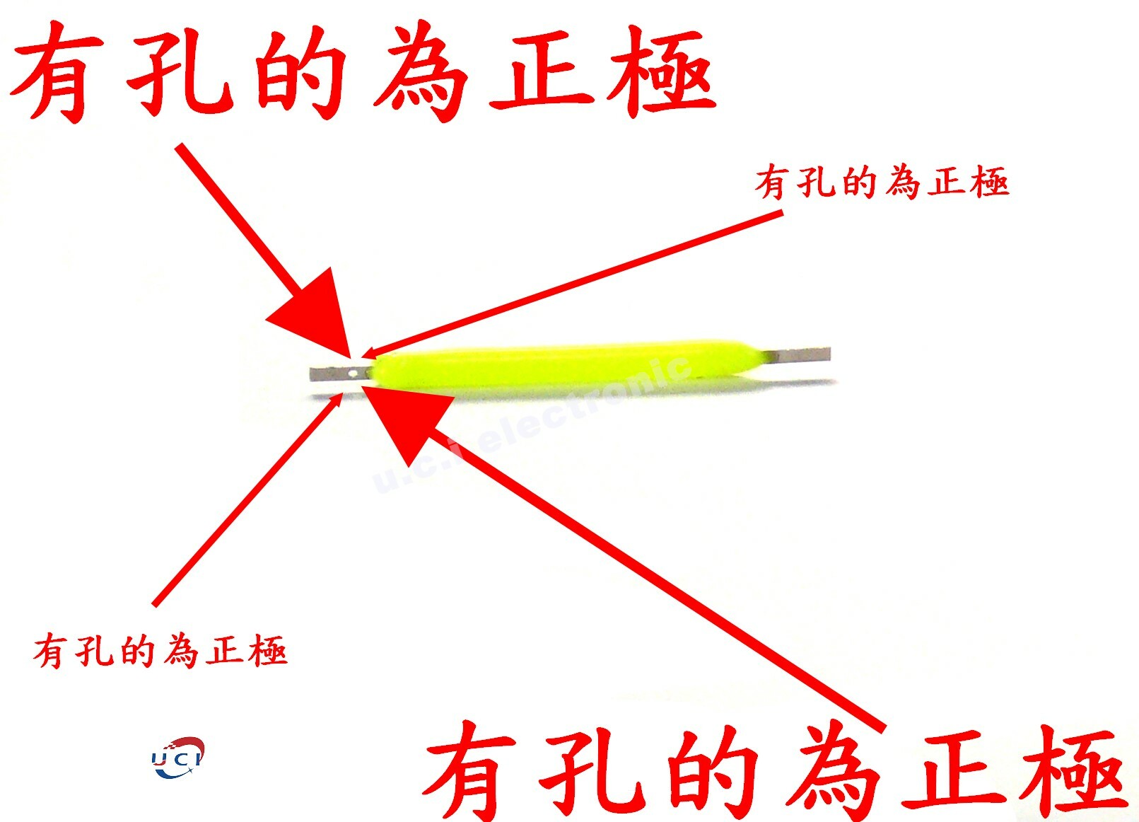 【UCI電子】(1-6) LED陶瓷燈絲 3V 復古鎢絲燈光源DIY配件蠟燭水晶