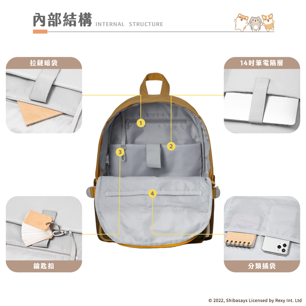 柴語錄】獨家聯名款防潑水後背包| HC STORE | 後背包推薦品牌