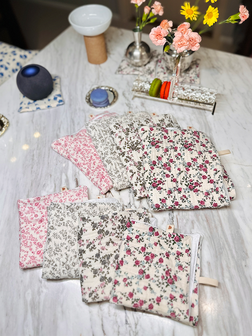 (金老佛爺廚房)花花系列抹布 [ 4款 / 大,小 ]