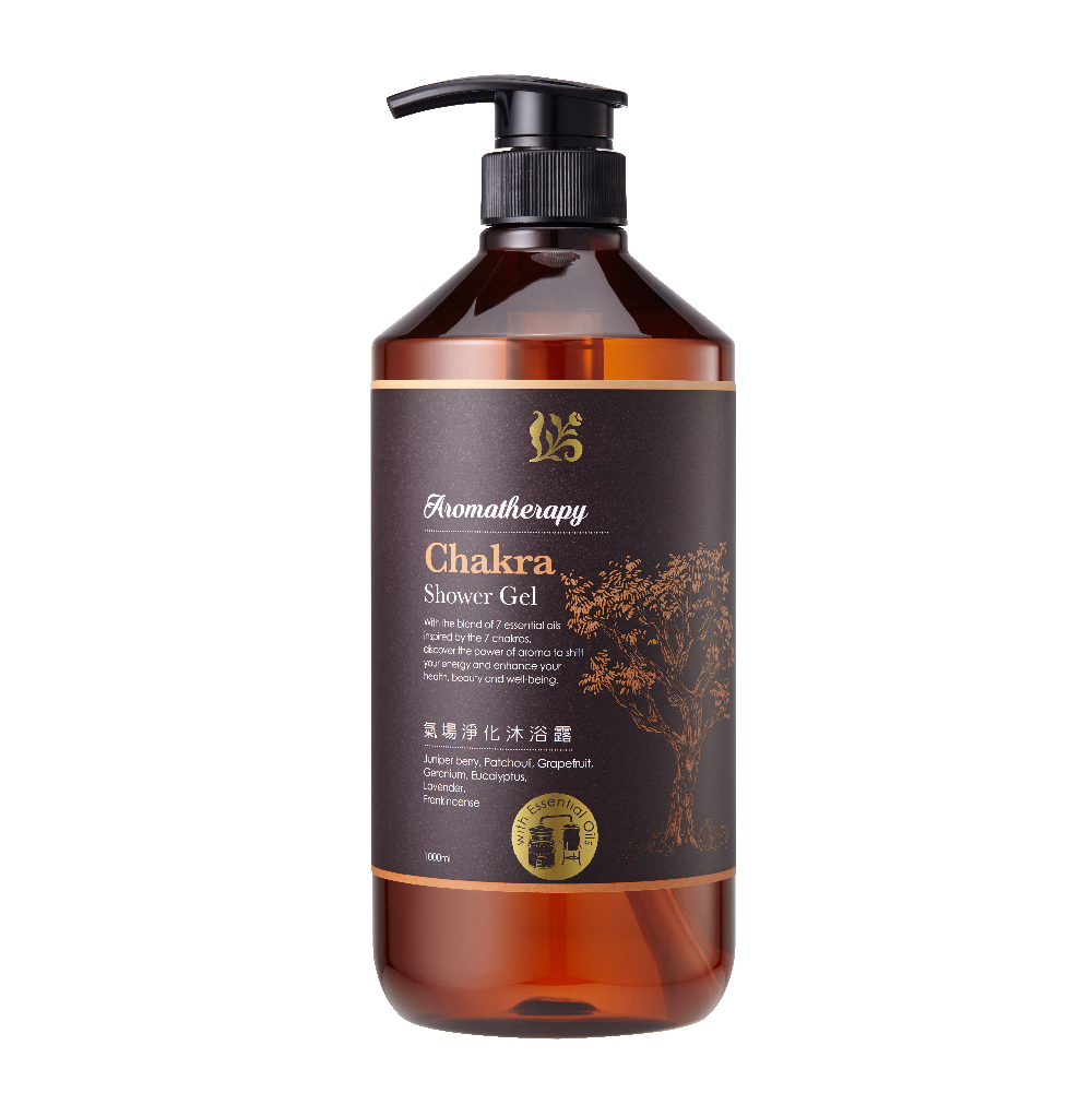 Chakra Shower Gel with Essential Oils 1000ml