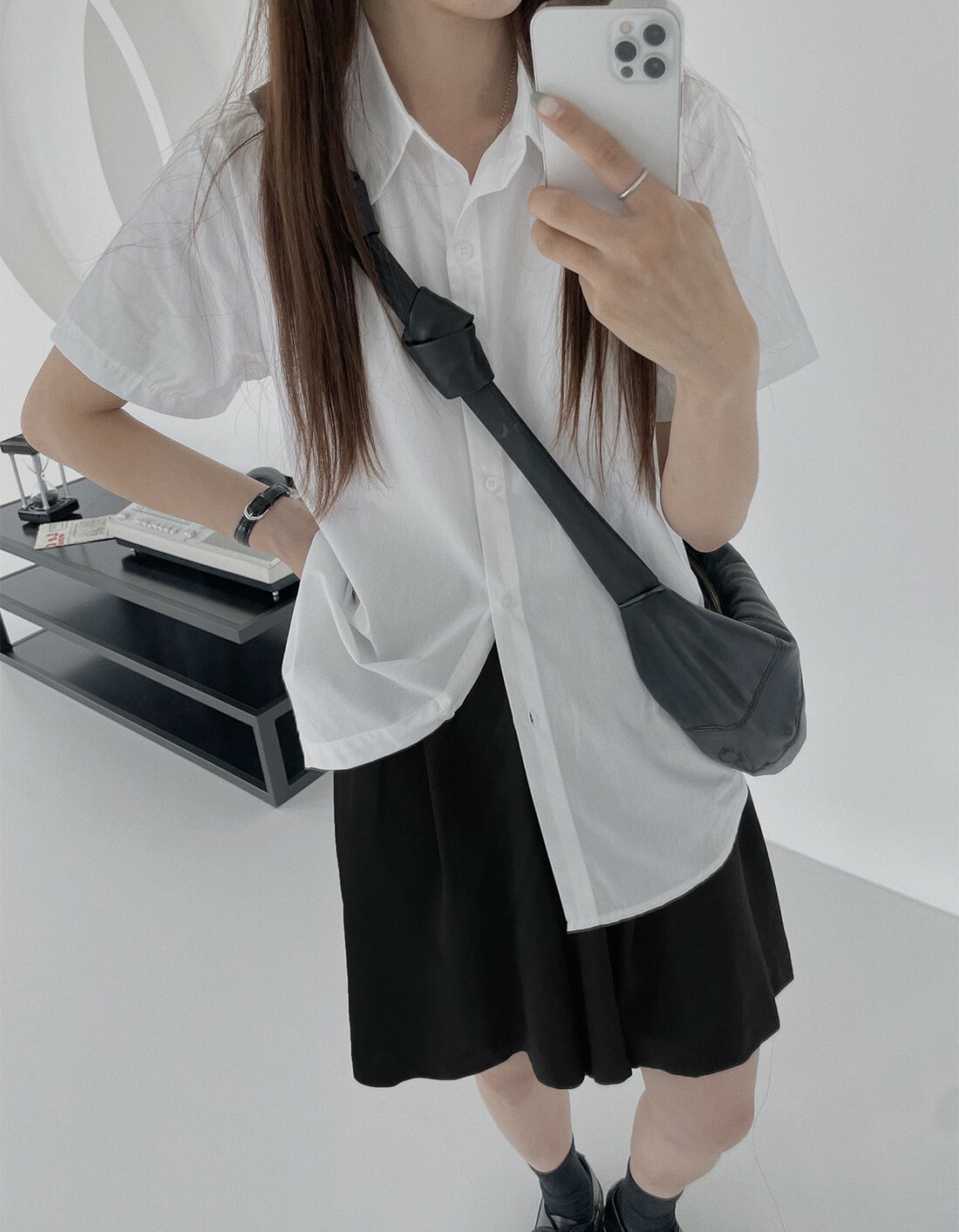 韓國Dejou授權 心動逆齡3色棉質短袖翻領襯衫