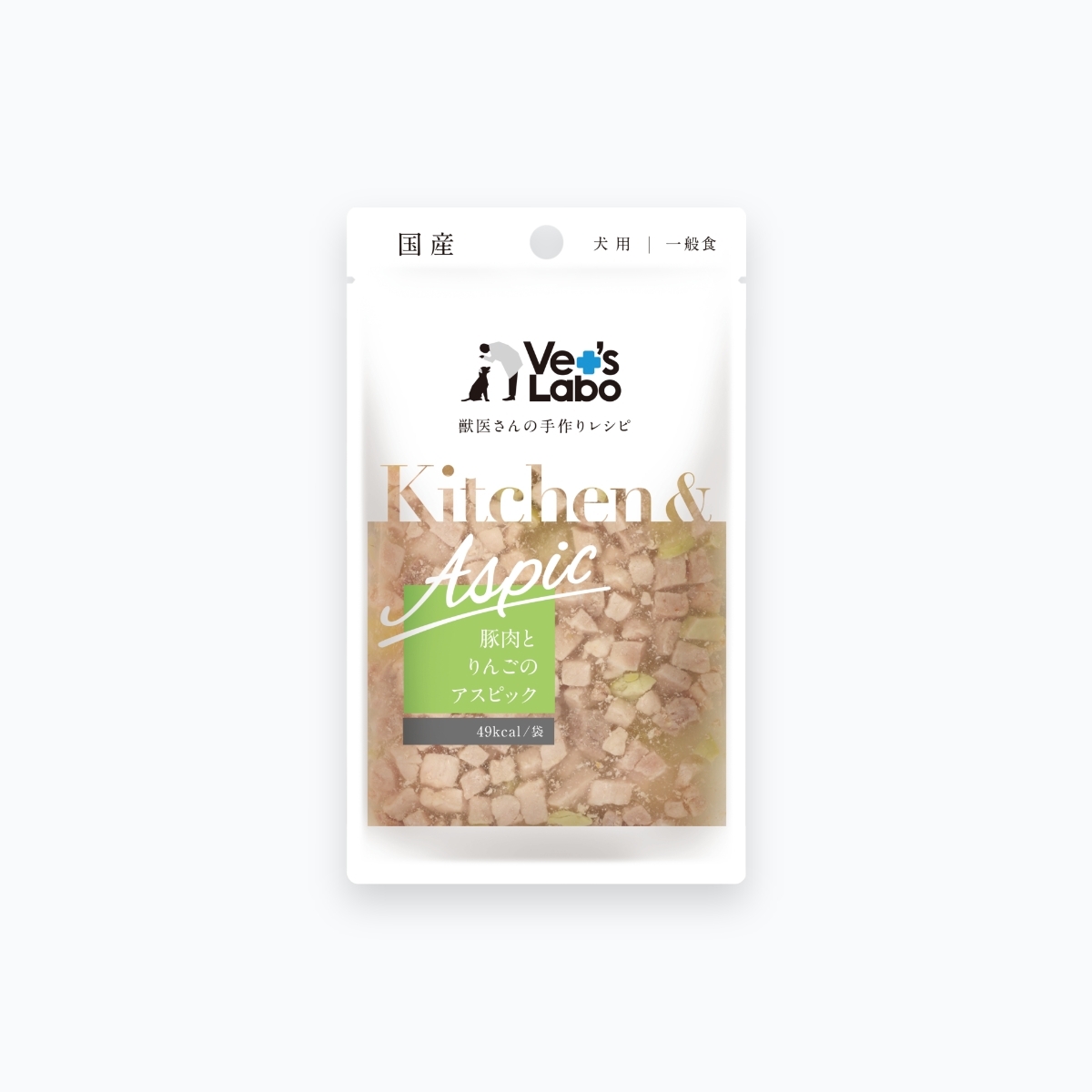 【Vet's Labo】Kitchen&Aspic Pork Meat & Apple Jelly (For Dogs)