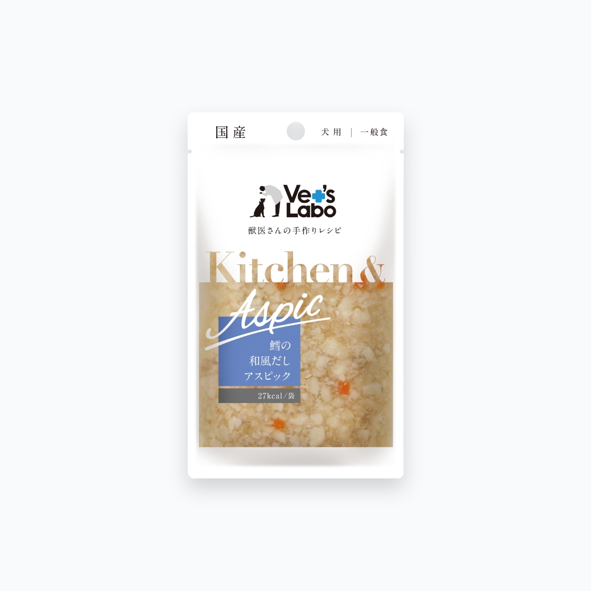 【Vet's Labo】Kitchen&Aspic Cod Japanese Styled Jelly (For Dogs)