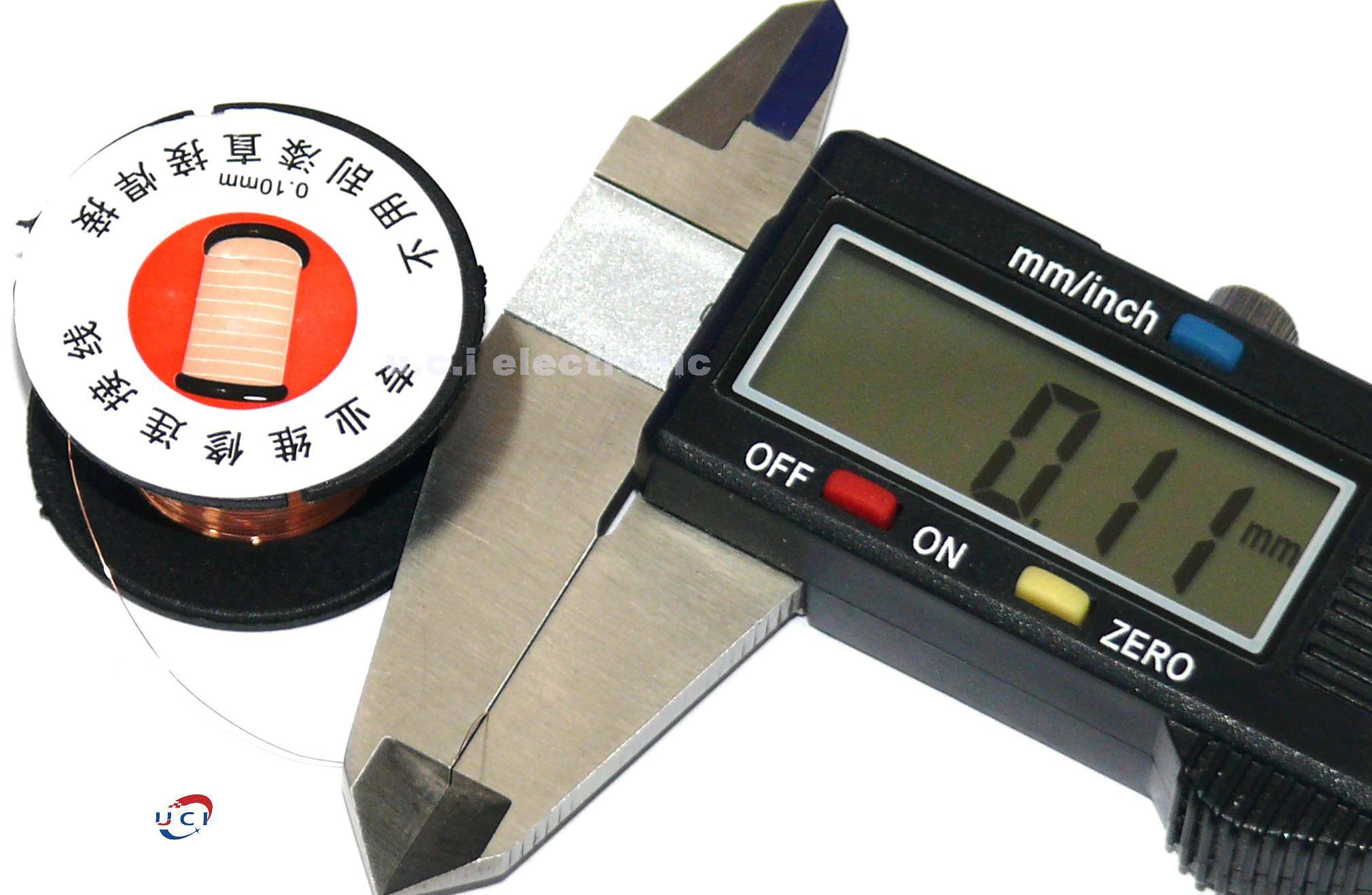 【UCI電子】(K-3) 維修用飛線漆包線 免刮漆漆包線焊接維修飛線0.1mm飛線連接線銅線 漆包線